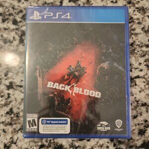 Brand New Back 4 Blood For PlayStation 4
